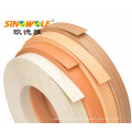Bandas de borde de PVC de grano de madera para tablero de muebles